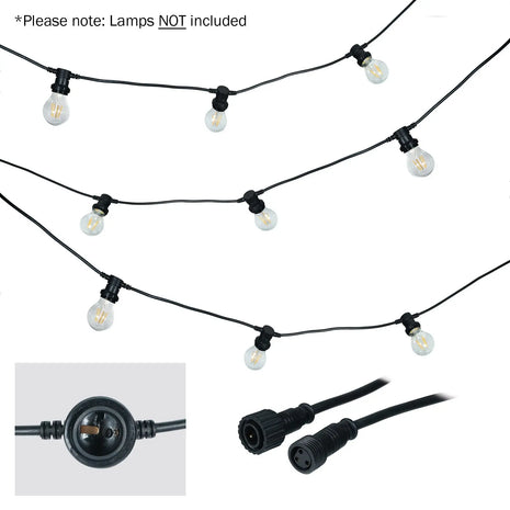 LEDJ 25m ES Festoon 1m Spacing