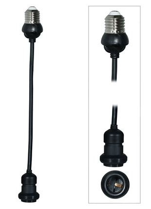 LEDJ 0.25m ES Festoon Pendant - E27 Lamp Holder