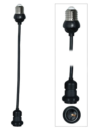 LEDJ 0.5m ES Festoon Pendant - E27 Lamp Holder