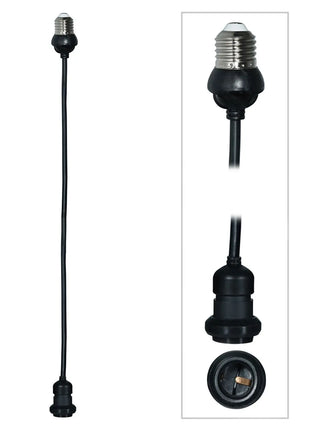 LEDJ 2.0m ES Festoon Pendant - E27 Lamp Holder