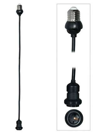 LEDJ 3.0m ES Festoon Pendant - E27 Lamp Holder