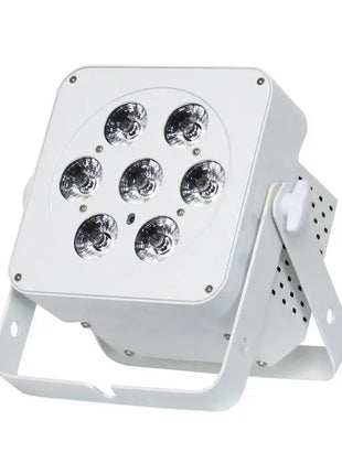 LEDJ Slimline 7HEX6 RGBWAUV (White Housing)