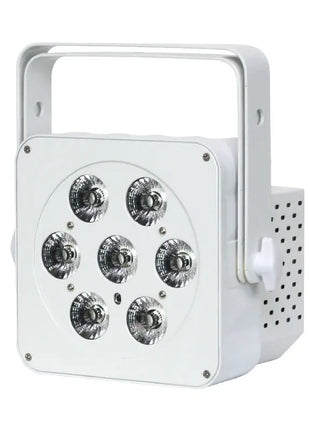 LEDJ Slimline 7HEX6 RGBWAUV (White Housing)