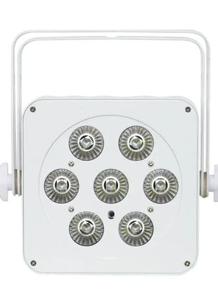 LEDJ Slimline 7HEX6 RGBWAUV (White Housing)
