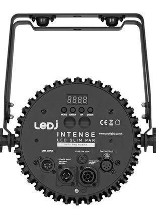 LEDJ Intense 9P10 PRO RGBWA LED Slim Par