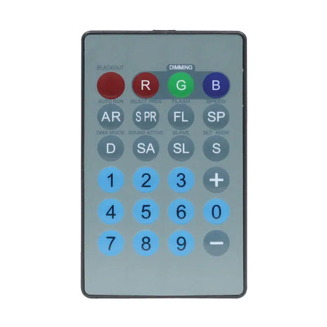 LEDJ IR Remote for Tri Fixtures (RGB)