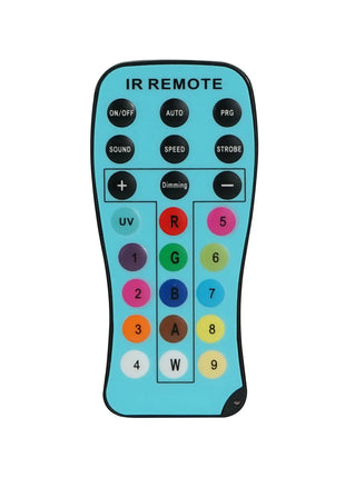 LEDJ IR Remote for Spectra HEX Fixtures (RGBWAUV)