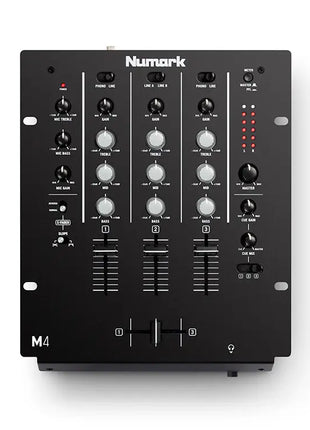 Numark M4 | 3-Channel DJ Mixer with Multiple Inputs Numark