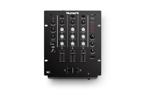 Numark M4 | 3-Channel DJ Mixer with Multiple Inputs Numark