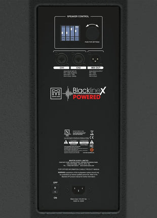 Martin Audio Blackline XP15 | 1300W 15-Inch Active Professional Loudspeaker Martin Audio
