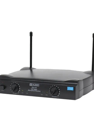 W Audio RM 10 Twin Handheld VHF Radio Microphone System (173.8Mhz/175.0Mhz)