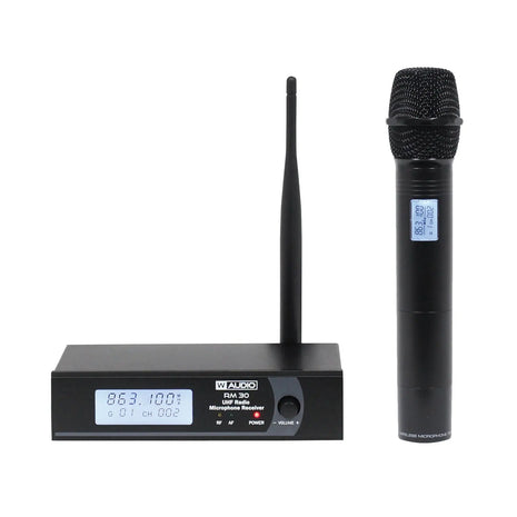 W Audio RM 30 UHF Handheld Radio Microphone System (863.1Mhz)