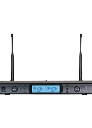 W Audio DTM 800 Twin Beltpack Diversity System (863.0Mhz-865.0Mhz) V2 Software