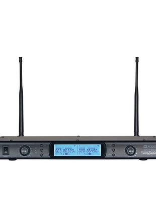 W Audio DTM 800H Twin Handheld Diversity System (863.0Mhz-865.0Mhz) V2 Software