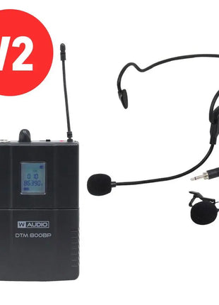 W Audio DTM 800BP Add On Beltpack Kit (863-865Mhz) V2 Software