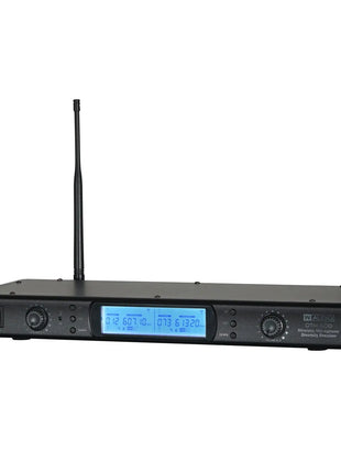 W Audio DTM 600 Twin Beltpack Diversity System (606.0Mhz-614.0Mhz) V2 Software
