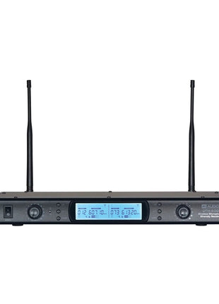 W Audio DTM 600 Twin Beltpack Diversity System (606.0Mhz-614.0Mhz) V2 Software