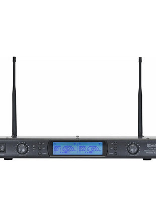 W Audio DTM 600H Twin Handheld Diversity System (606.0Mhz-614.0Mhz) V2 Software