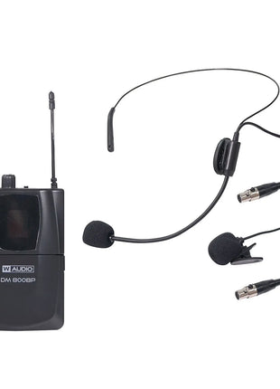 W Audio DM 800BP Add On Beltpack Kit (863.0Mhz-865.0Mhz)
