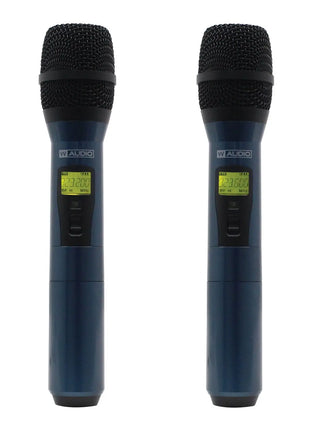 W Audio DQM 800H Quad Handheld UHF Radio Microphone System (823Mhz-865Mhz)