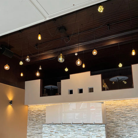 Prolite 6W Dimmable LED G125 Globe Filament Lamp 2200K ES