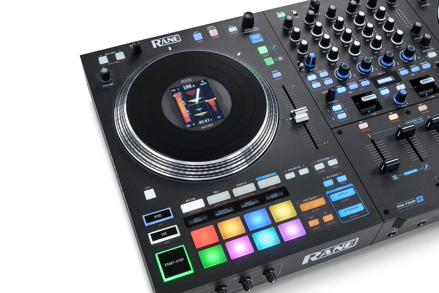 RANE PERFORMER | Motorised 4-Channel Serato DJ Controller with