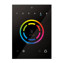 Nicolaudie Architectural STICK-CW4 DMX Wall Controller Black