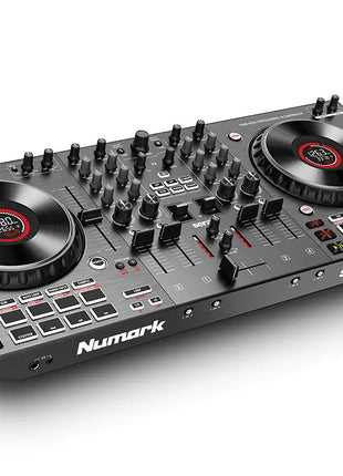 Numark NS4FX | 4-Channel Professional DJ Controller Numark
