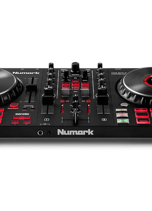 Numark Mixtrack Platinum FX | 4-Deck Serato DJ Controller with Jog Wheel Displays Numark