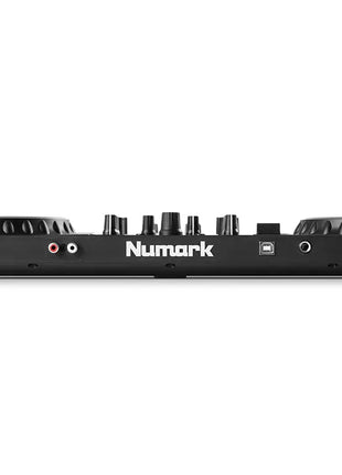 Numark Mixtrack Platinum FX | 4-Deck Serato DJ Controller with Jog Wheel Displays Numark