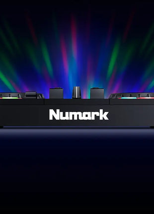 Numark Party Mix Live | Compact DJ Controller with Built-in Speakers Numark