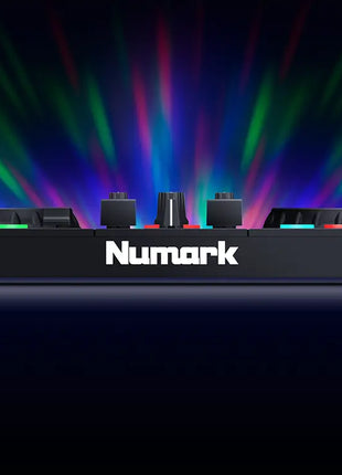 Numark Party Mix II | Compact DJ Controller with Built-in Light Show Numark