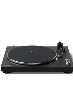 Kanto OBI3 Turntable with Bluetooth 5.3, Preamp, and Pitch Control - Matte Black kanto