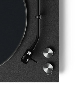 Kanto OBI3 Turntable with Bluetooth 5.3, Preamp, and Pitch Control - Matte Black kanto