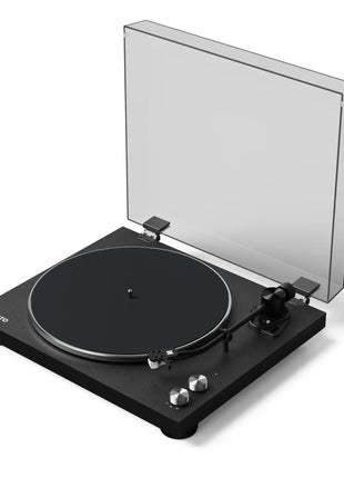 Kanto OBI3 Turntable with Bluetooth 5.3, Preamp, and Pitch Control - Matte Black kanto