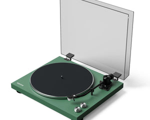 Kanto OBI3 Turntable with Bluetooth 5.3, Preamp, and Pitch Control - Matte Green kanto