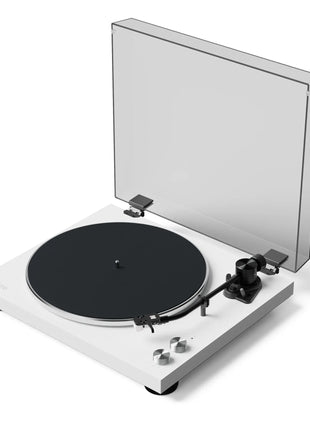 Kanto OBI3 Turntable with Bluetooth 5.3, Preamp, and Pitch Control - Matte White kanto
