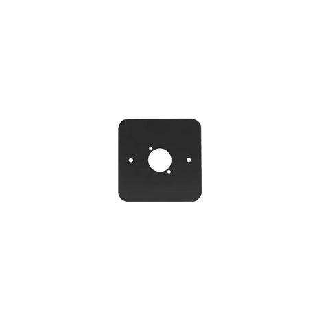 Penn Elcom Single Gang D Type Wall Plate Black (81511-RC)