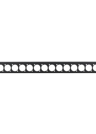 Penn Elcom 1U 19" Punched Rack Panel - 16 D Type (R1269/1UK/16)
