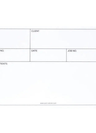 Penn Elcom Self Adhesive Tour Label - Large (D2116L)