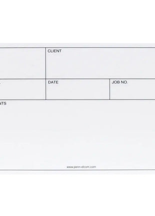 Penn Elcom Self Adhesive Tour Label - X Large (D2117L)