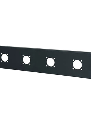 Penn Elcom 2U 19" Punched Rack Panel – 4 G Type (R1204/2UK)