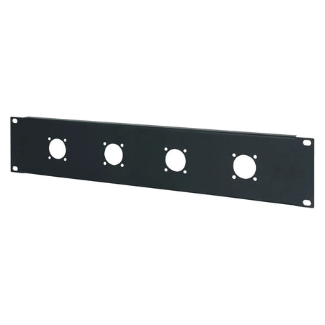 Penn Elcom 2U 19" Punched Rack Panel – 4 G Type (R1204/2UK)