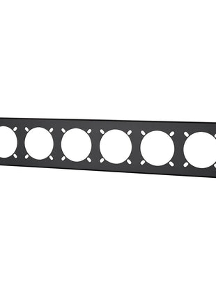 Penn Elcom 2U 19" Punched Rack Panel – 6 x 16A (R1268/2UK-721)