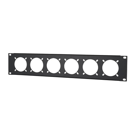 Penn Elcom 2U 19" Punched Rack Panel – 6 x 16A (R1268/2UK-721)