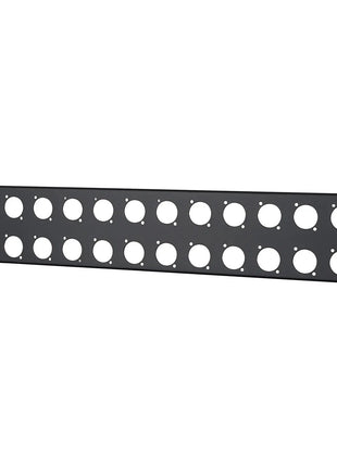 Penn Elcom 2U 19" Punched Rack Panel – 24 D Type (R1269/2UK/24)
