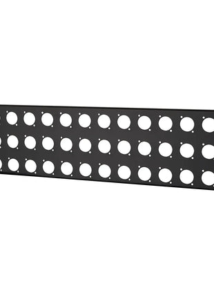 Penn Elcom 3U 19" Punched Rack Panel – 36 D Type (R1269/3UK/36)