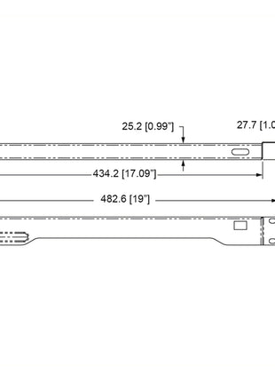 Penn Elcom CW/RGB 19-inch Rack Light RADM-23CW