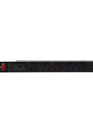 Penn Elcom 6-Way UK Plug Horizontal Rack Mount PDU (PDU6-UK)
