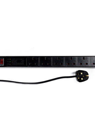 Penn Elcom 6-Way UK Plug Horizontal Rack Mount PDU (PDU6-UK)